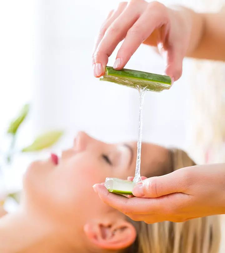 Aloe vera facial